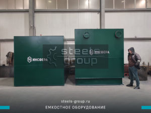 фото емкостей приема воды из реактора коагуляции в Донском